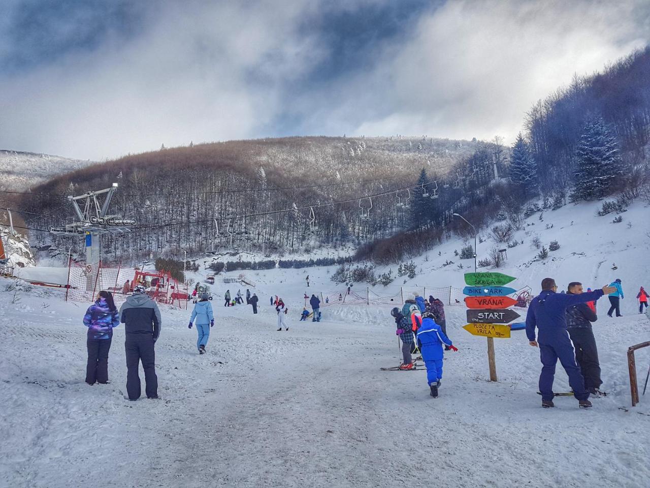 库普雷斯 Ski Centar Kraljica酒店 外观 照片